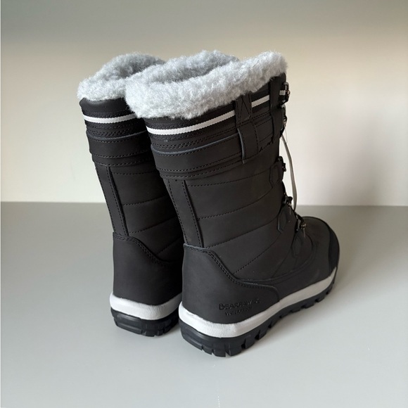BearPaw Desdemona Black Winter Boots Size 8 NEW - Picture 6 of 11